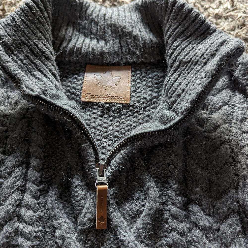 Canadian wool blend pullover - Picture 3 of 3